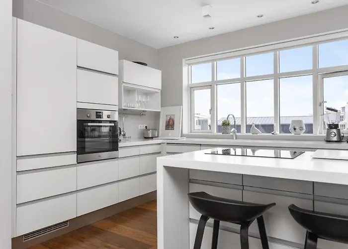 Stunning Rooftop Apartment In Reykjavik