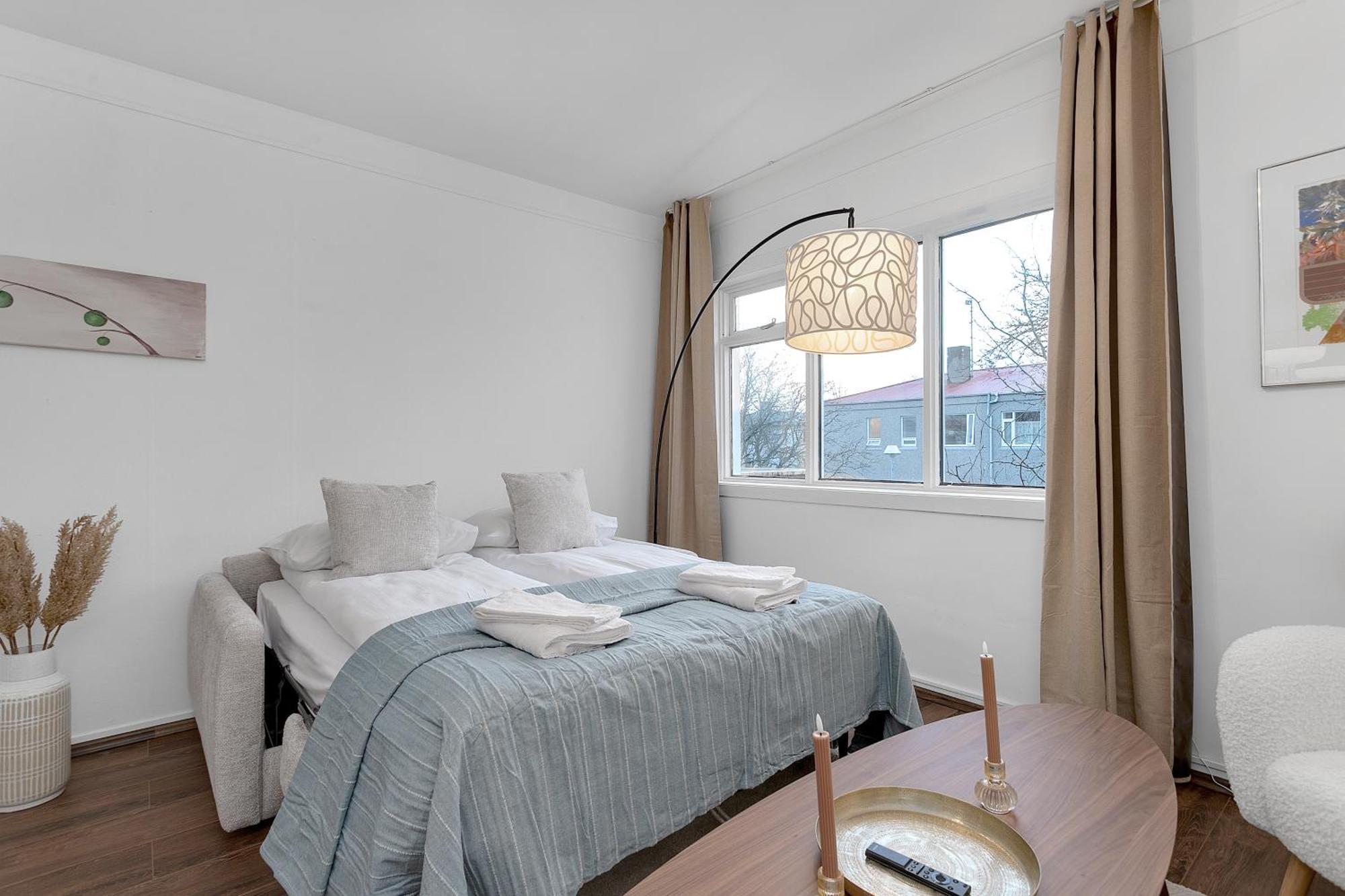 Modern 2br Flat In Apartamento Reikiavik