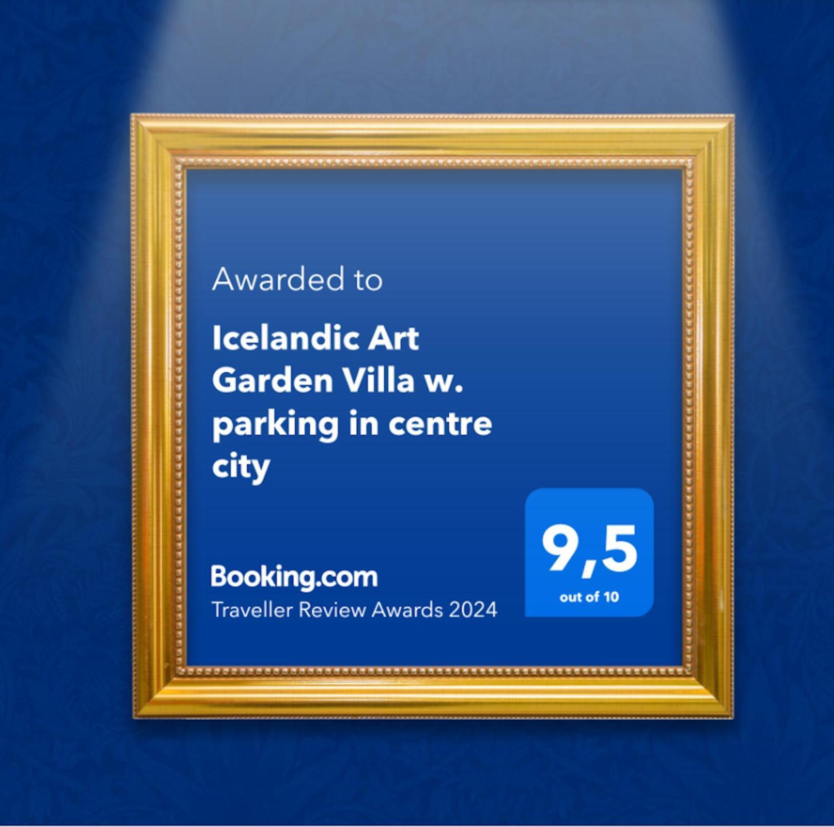 Icelandic Art Garden W. Parking In Centre Reikiavik