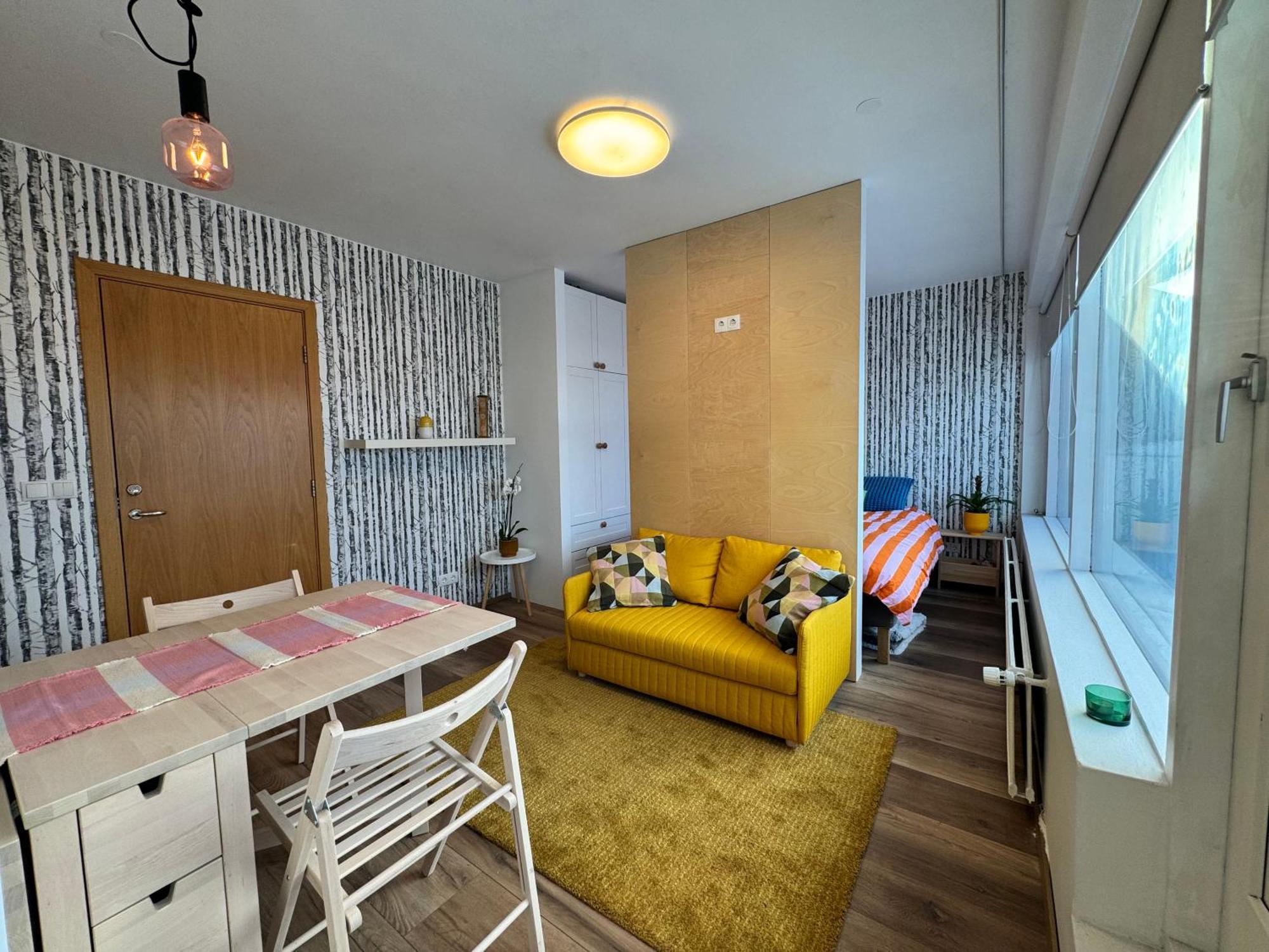 Bright & Cozy Central Studio Reykjavik