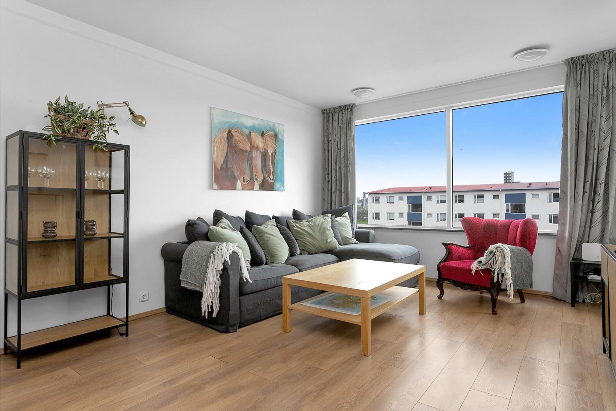 Apartment Bright 1br With A View Reykjavík