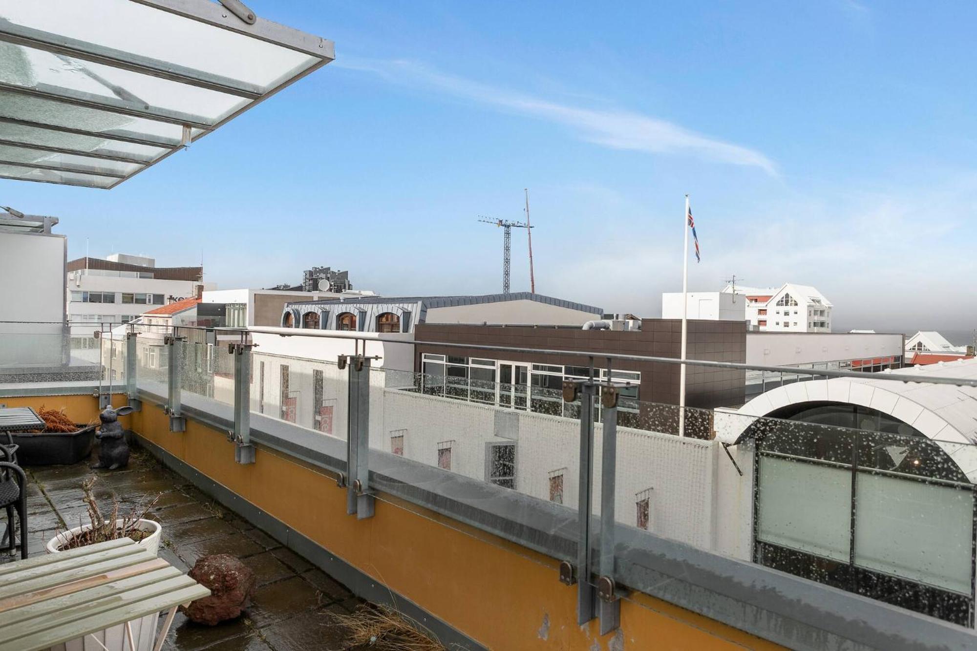 Rooftop Balcony -amz View - Lrg 2 Bedroom -free Parking Reykjavik