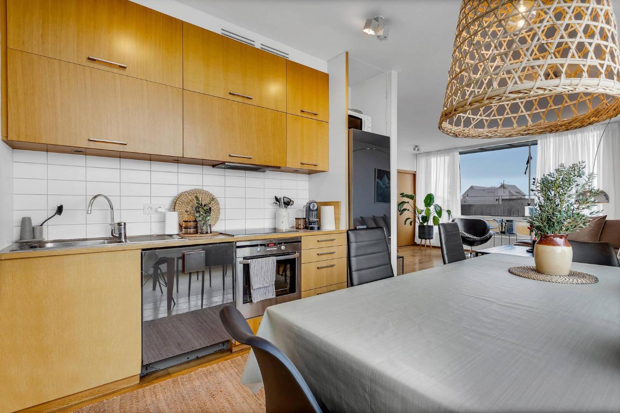 Apartment Rooftop Balcony -amz View - Lrg 2 Bedroom -free Parking Reykjavik