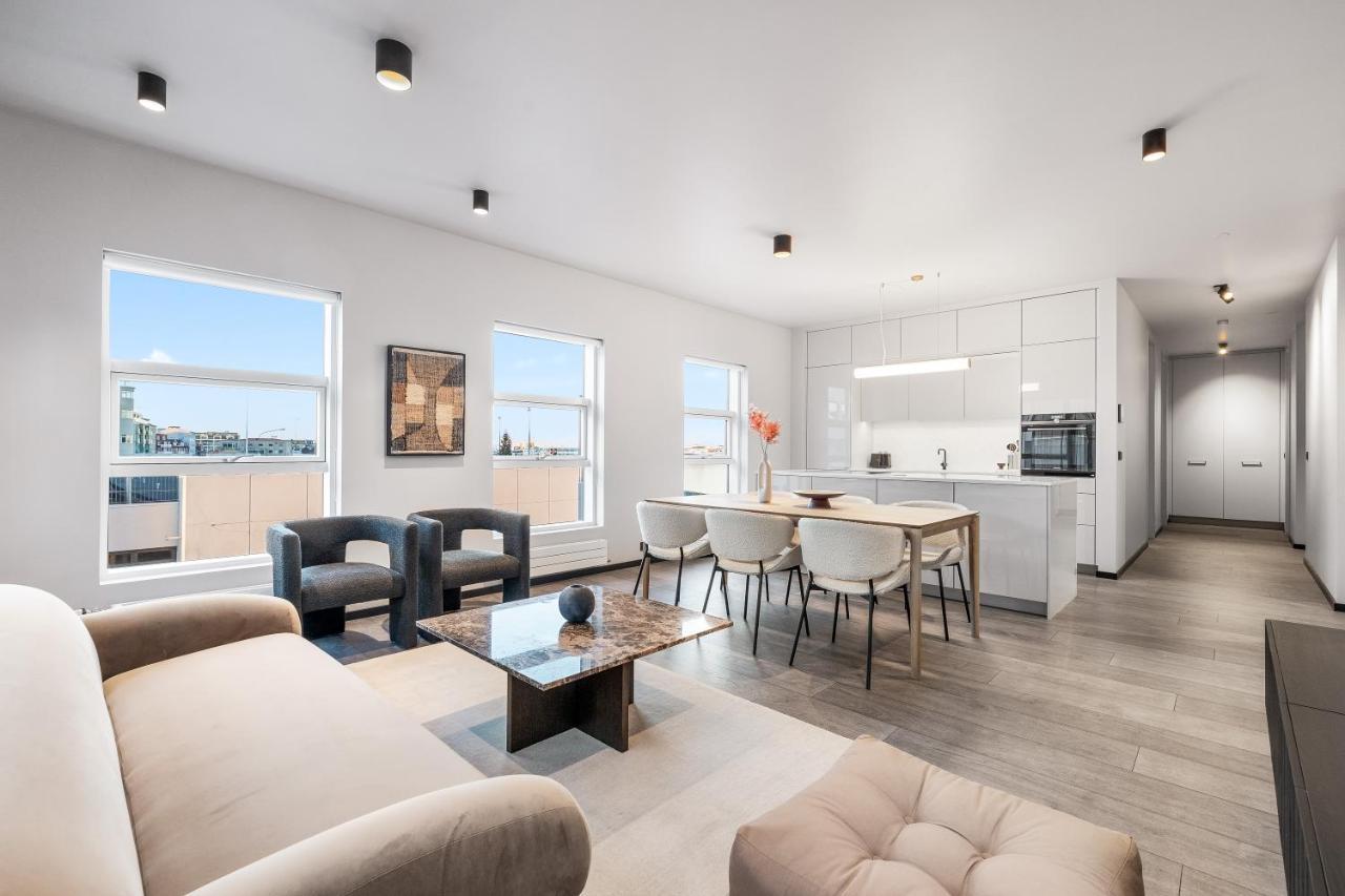 Apartamento Harbour Lux 3br & 2ba In The Heart Of The With Free Parking Reikiavik